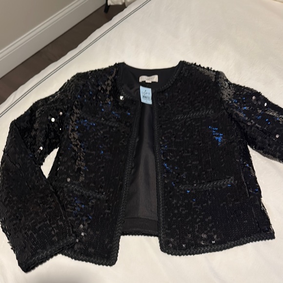 Chanel Black Sequin Jacket - Picture 1 of 3